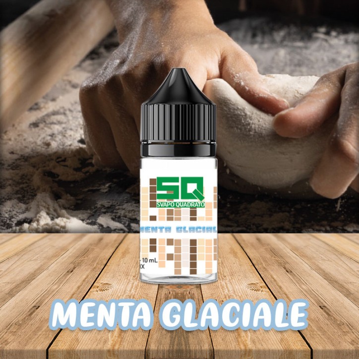 MENTA GLACIALE AROMA CONCENTRATO 10 ML  I FRUTTATI   SVAPO QUADRATO