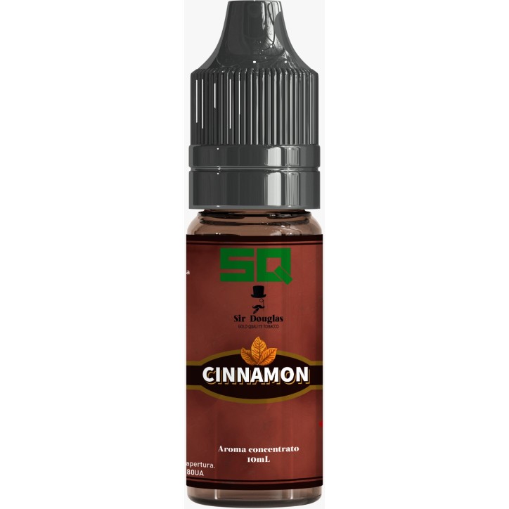 CINNAMON AROMA CONCENTRATO 10 ML SIR DOUGLAS SVAPO QUADRATO