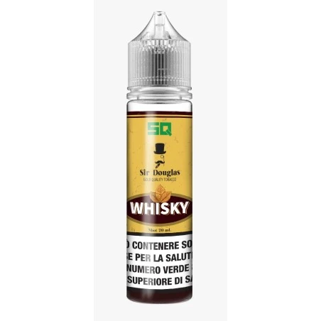 WHISKEY AROMA SHOT 20 ML SIR DOUGLAS SVAPO QUADRATO