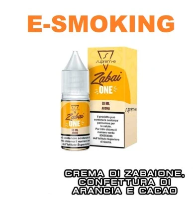 ZABAIONE AROMA CONCENTRATO 10 ML SUPREM-E SUPREM-E 1 - E-Smoking di Fiacco Marco 