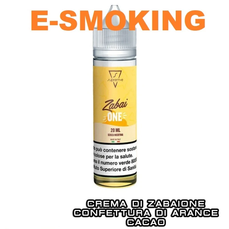 ZABAIONE MIX&VAPE 20/60 ML SUPREM-E SUPREM-E 1 - E-Smoking di Fiacco Marco 