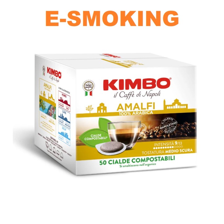 MISCELA AMALFI CIALDE CAFFÈ KIMBO ESE 44 UNIVERSALI 50 PZ