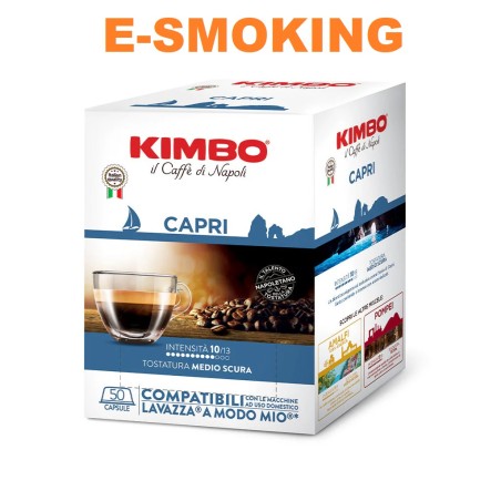 MISCELA CAPRI LAVAZZA A MODO MIO 50 PEZZI CAPSULE CAFFÈ KIMBO