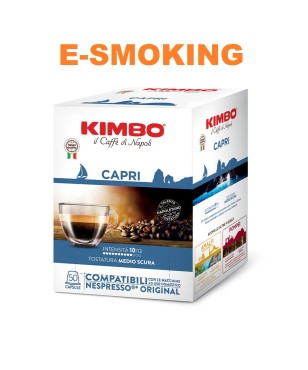 MISCELA CAPRI COMPATIBILE NESPRESSO 50 PEZZI CAPSULE CAFFÈ KIMBO
