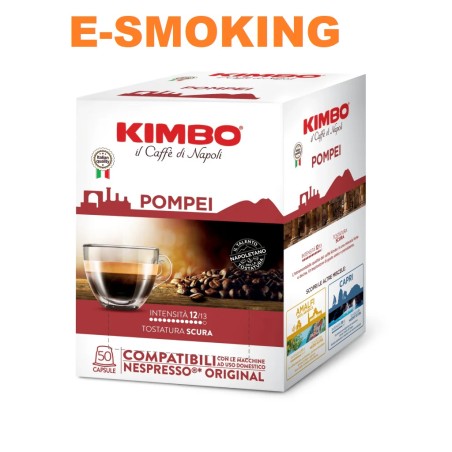 MISCELA POMPEI COMPATIBILE NESPRESSO 50 PEZZI CAPSULE CAFFÈ KIMBO