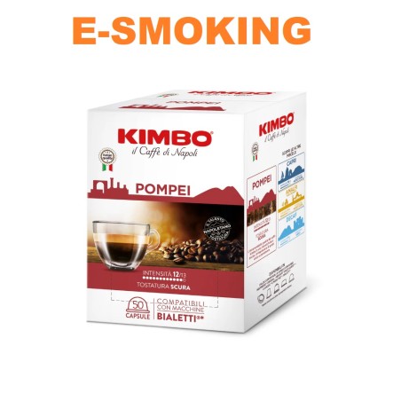 MISCELA POMPEI COMPATIBILE BIALETTI 50 PEZZI CAPSULE CAFFÈ KIMBO