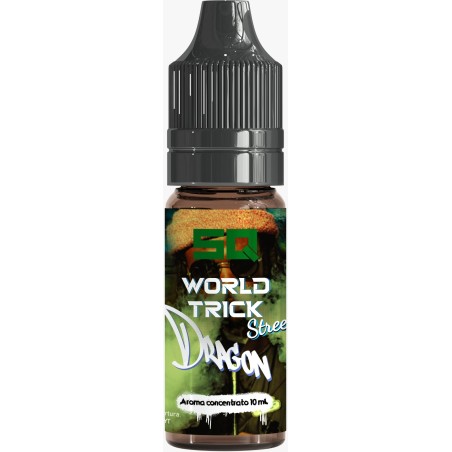 DRAGON AROMA CONCENTRATO 10 ML WORLD TRICK STREET SVAPO QUADRATO
