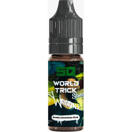 WATERFALL AROMA CONCENTRATO 10 ML WORLD TRICK STREET SVAPO QUADRATO