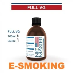 GLICERINA VEGETALE 100 ML  IN FLACONE  DA250 ML NIC MASTER