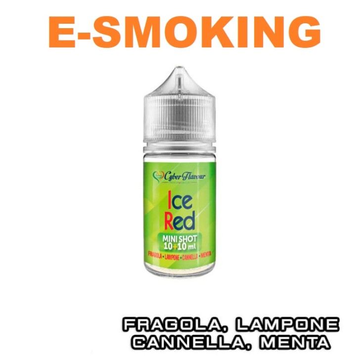 ICE RED AROMA MINI SHOT 10/20 ML CYBER FLAVOUR