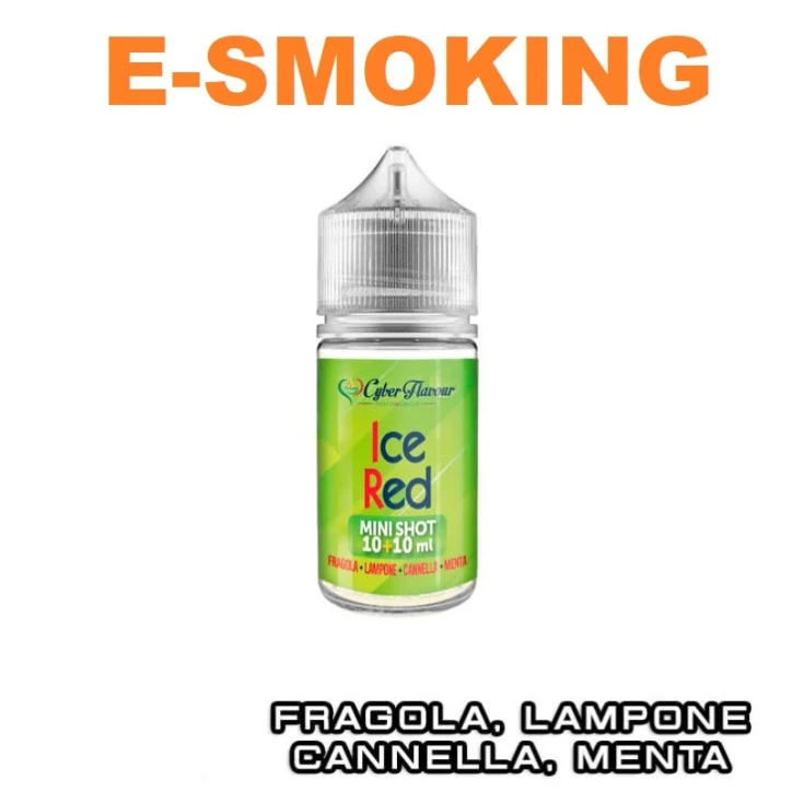 ICE RED AROMA MINI SHOT 10/20 ML CYBER FLAVOUR