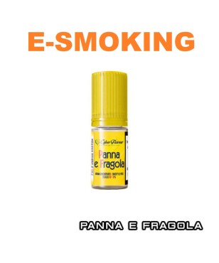 PANNA E FRAGOLA AROMA CONCENTRATO 10 ML CYBER FLAVOUR