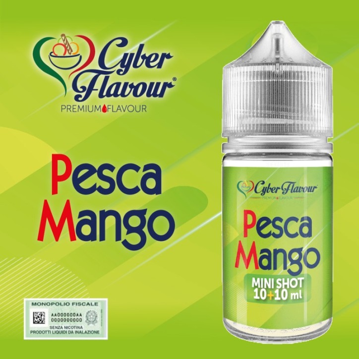 PESCA&MANGO PLUS AROMA MINI SHOT 10/20 ML CYBER FLAVOUR