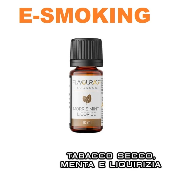 MORRIS MINT LICORICE AROMA CONCENTRATO 10 ML FLAVOURAGE