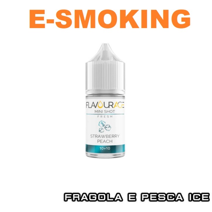 STRAWBERRY PEACH MINI SHOT 10/20 ML FLAVOURAGE