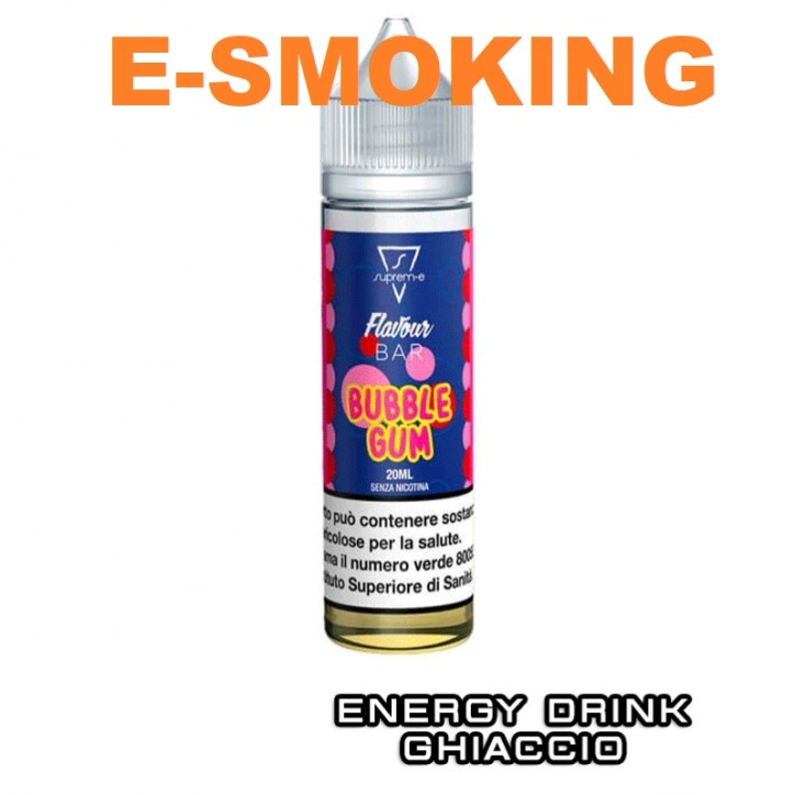 BUBBLE GUM FLAVOUR BAR MIX&VAPE 20 ML SUPREM-E