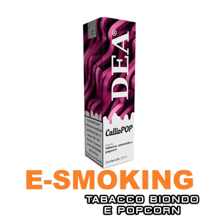 CALLIOPOP Skomposto Aroma 20 ml Dea Flavor Tabacco biondo Pop corn