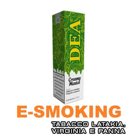 CREAMY MEXICO Skomposto Aroma 20 ml Dea Flavor Tabacco Virginia Tabacco Latakia Crema di Latte DEA FLAVOR 1 - E-Smoking di Fiacc