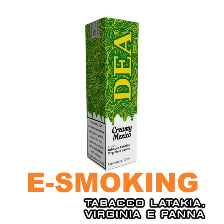 CREAMY MEXICO Skomposto Aroma 20 ml Dea Flavor Tabacco Virginia Tabacco Latakia Crema di Latte