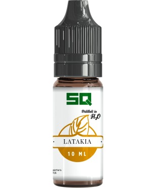 LATAKIA AROMA CONCENTRATO 10 ML  I DISTILLATI H2O   SVAPO QUADRATO