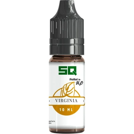 VIRGINIA AROMA CONCENTRATO 10 ML  I DISTILLATI H2O   SVAPO QUADRATO