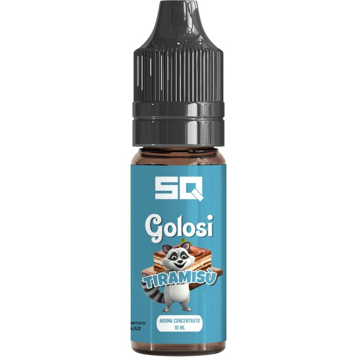 TIRAMISU AROMA CONCENTRATO 10ML I GOLOSI SVAPO QUADRATO