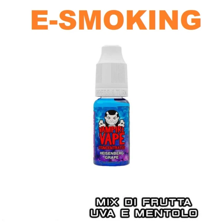 HEISENBERG GRAPE AROMA CONCENTRATO 10ML VAMPIRE VAPE