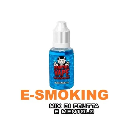 HEISENBERG AROMA CONCENTRATO 30 ML VAMPIRE VAPE VAMPIRE VAPE 1 - E-Smoking di Fiacco Marco 