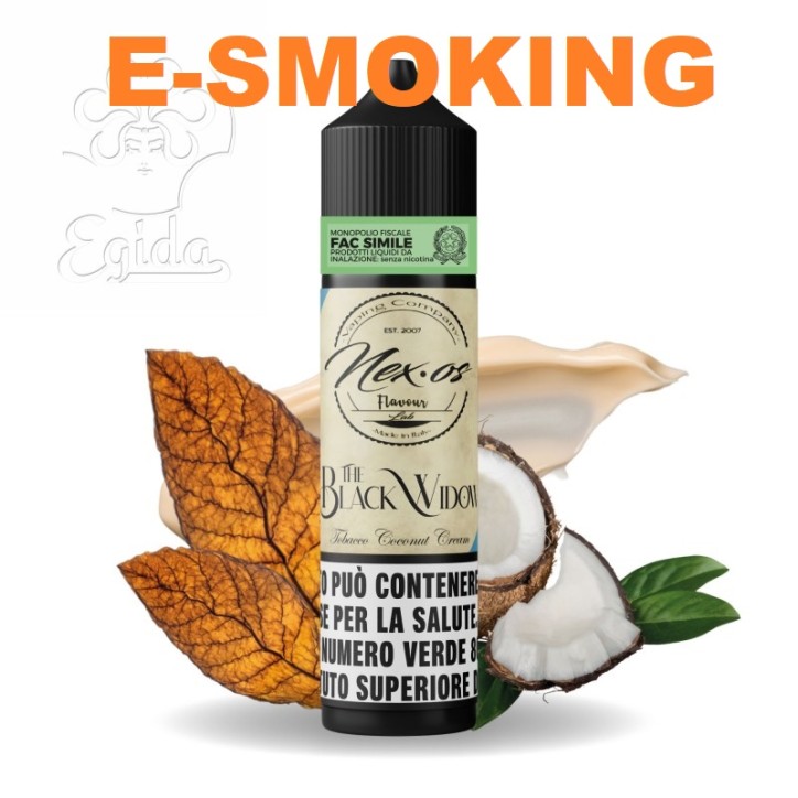 THE BLACK WIDOW AROMA SHOT 10/60 ML NEX-OS  TO BE PHARMA