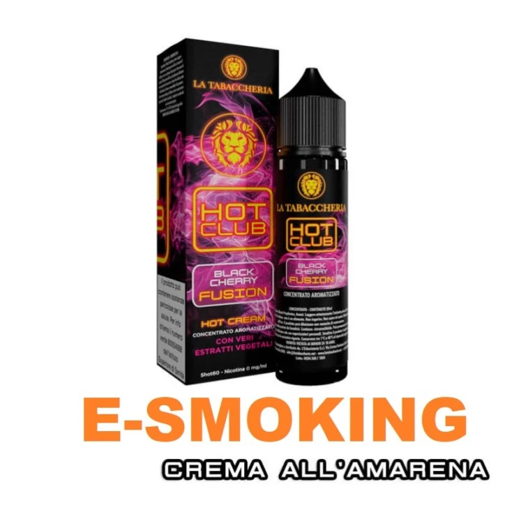 HOT CLUB  BLACK CHERRY FUSION AROMA SHOT 20 ML LA TABACCHERIA