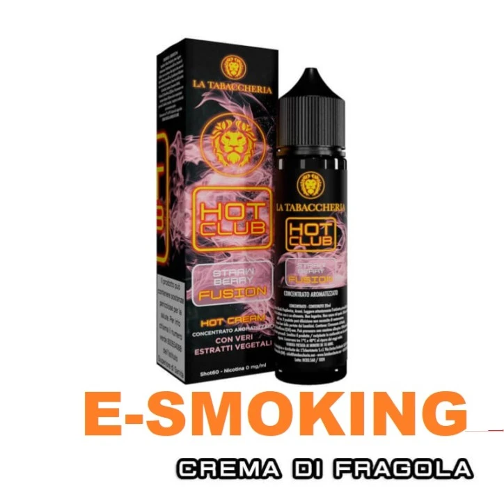 HOT CLUB STRAWBERRY FUSION AROMA SHOT 20 ML LA TABACCHERIA