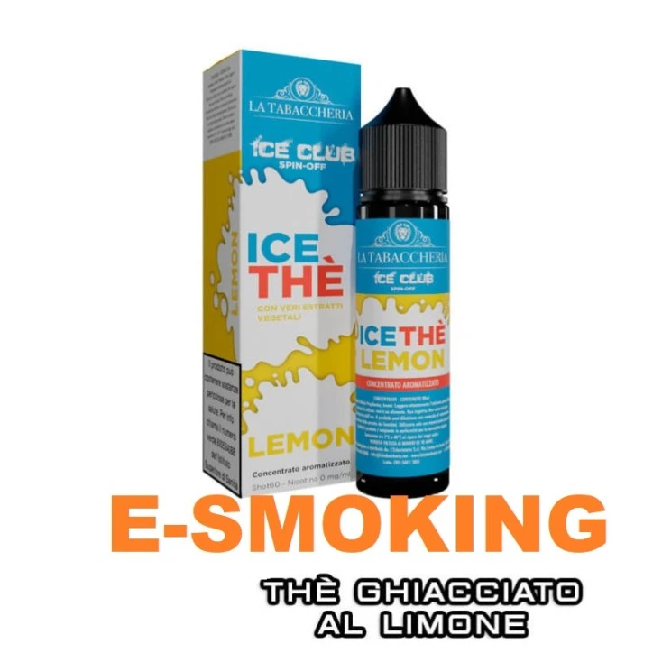 ICE THE' LEMON AROMA SHOT 20 ML LA TABACCHERIA