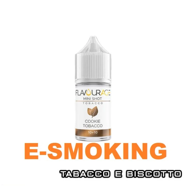 COOKIE TOBACCO MINI SHOT 10/20 ML FLAVOURAGE