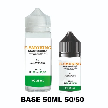 KIT SCOMPOSTO GREEN 50 ML 50/50 E-SMOKING