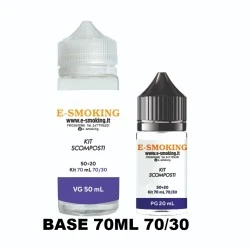 KIT SCOMPOSTO VIOLA 70 ML 70/30 E-SMOKING