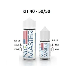 KIT BASE SCOMPOSTO 50/50 40ML  NIC MASTER