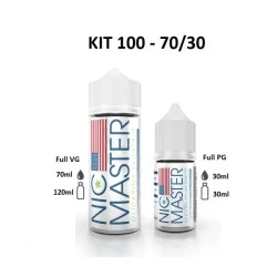 KIT BASE SCOMPOSTO 70/30 100ML NIC MASTER NIC MASTER 1 - E-Smoking di Fiacco Marco 