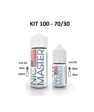 KIT BASE SCOMPOSTO 70/30 100ML  NIC MASTER