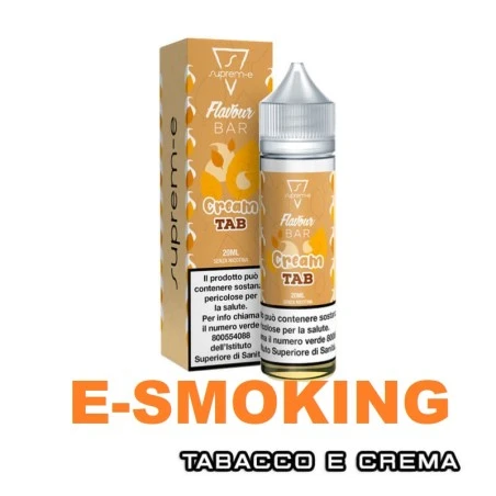 CREAM TAB FLAVOUR BAR MIX&VAPE 20 ML SUPREM-E