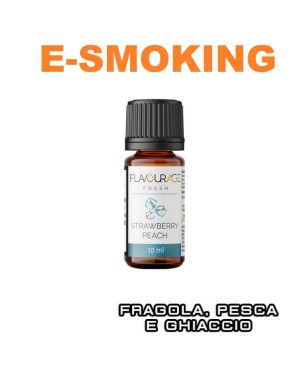 STRAWBERRY PEACH AROMA CONCENTRATO 10 ML FLAVOURAGE