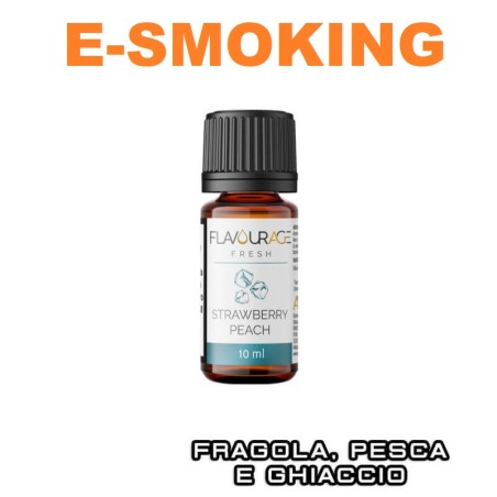 STRAWBERRY PEACH AROMA CONCENTRATO 10 ML FLAVOURAGE
