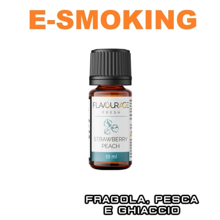 STRAWBERRY PEACH AROMA CONCENTRATO 10 ML FLAVOURAGE