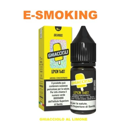 LEMON TWIST GHIACCIOLI  AROMA CONCENTRATO 10 ML DREAMODS