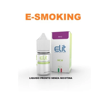 RING LIQUIDO PRONTO NICOTINA ZERO 10ML ELIT