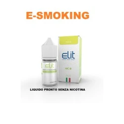 TABACCO GOLD LIQUIDO PRONTO NICOTINA ZERO 10ML ELIT