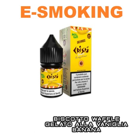 CRISPI BANANA MIX & VAPE MINI 10+10ML DREAMODS & GALACTIKA