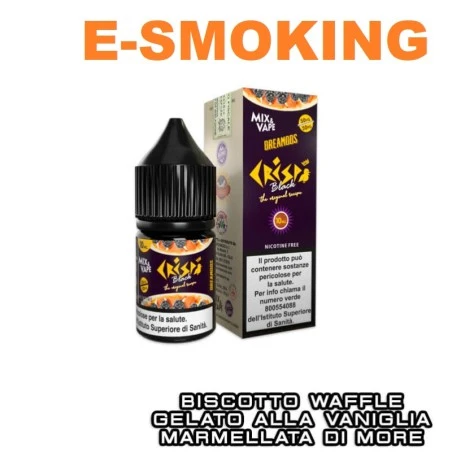 CRISPI BLACK MIX & VAPE MINI 10 10ML DREAMODS & GALACTIKA
