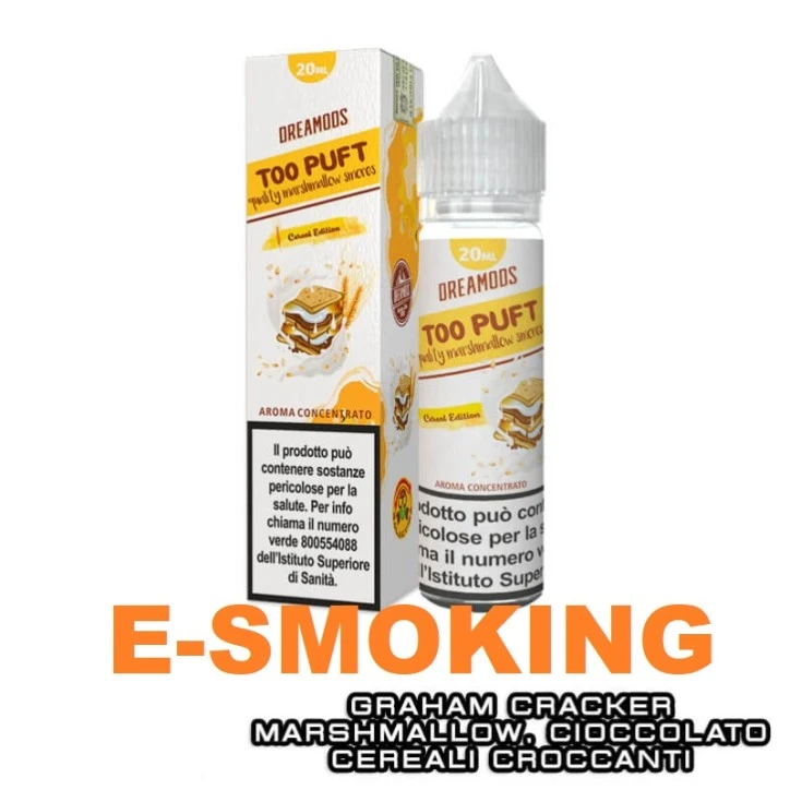 DREAMODS GALACTIKA Too Puft Cereal Aroma Shot 20 ml in 60 ml.