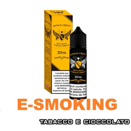 DON JUAN TABACO DULCE AROMA SHOT 20ML KINGS CREST
