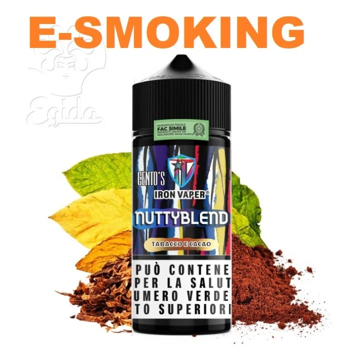 NUTTYBLEND AROMA 10 90 ML SHOT CENTOS IRON VAPER